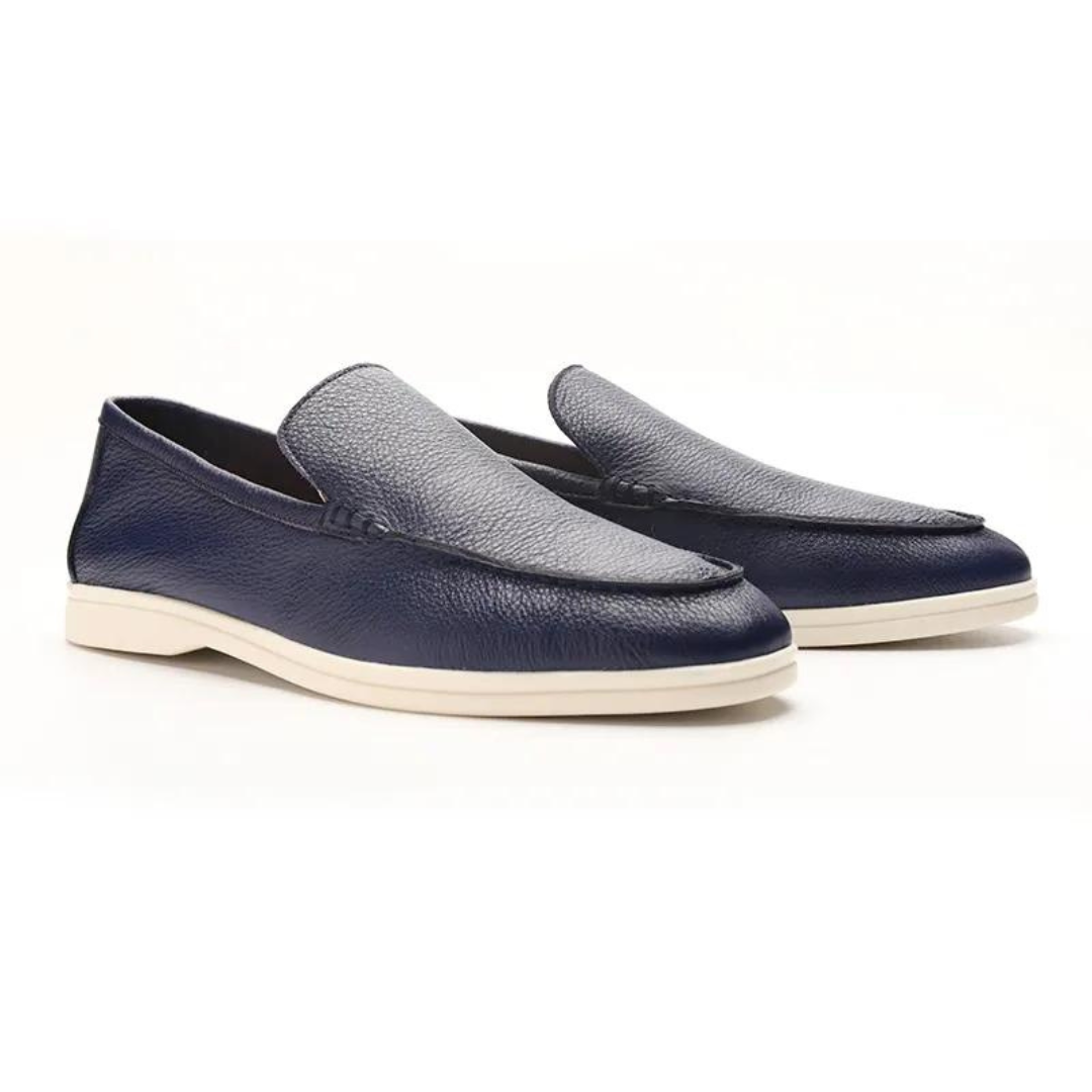 BV Cowhide Leather Loafers