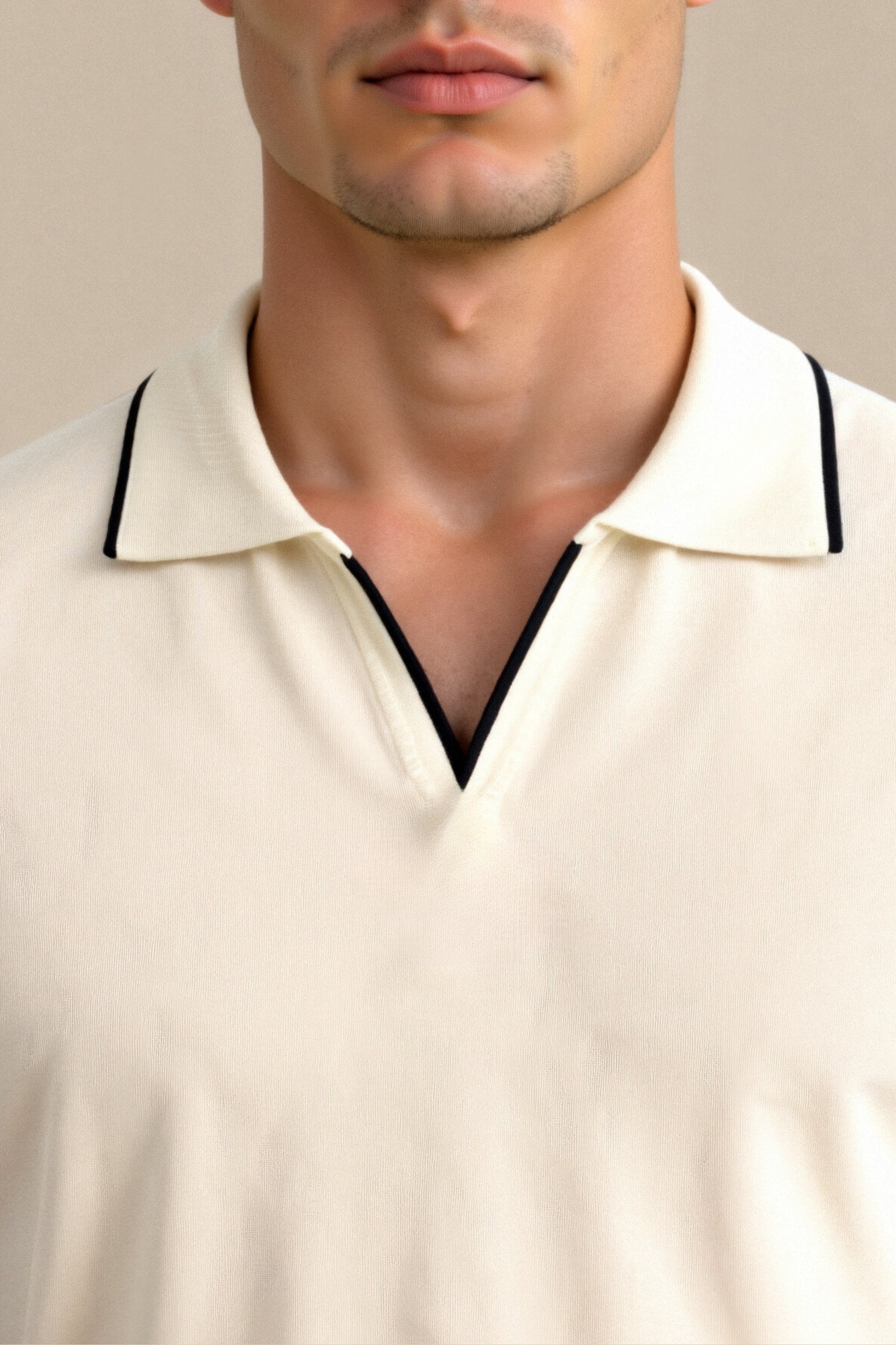 BV Contrast Slim Fitted Polo