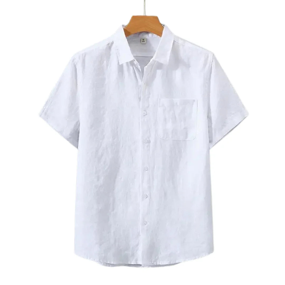 Cannes - Linen Shirt (Shortsleeve)