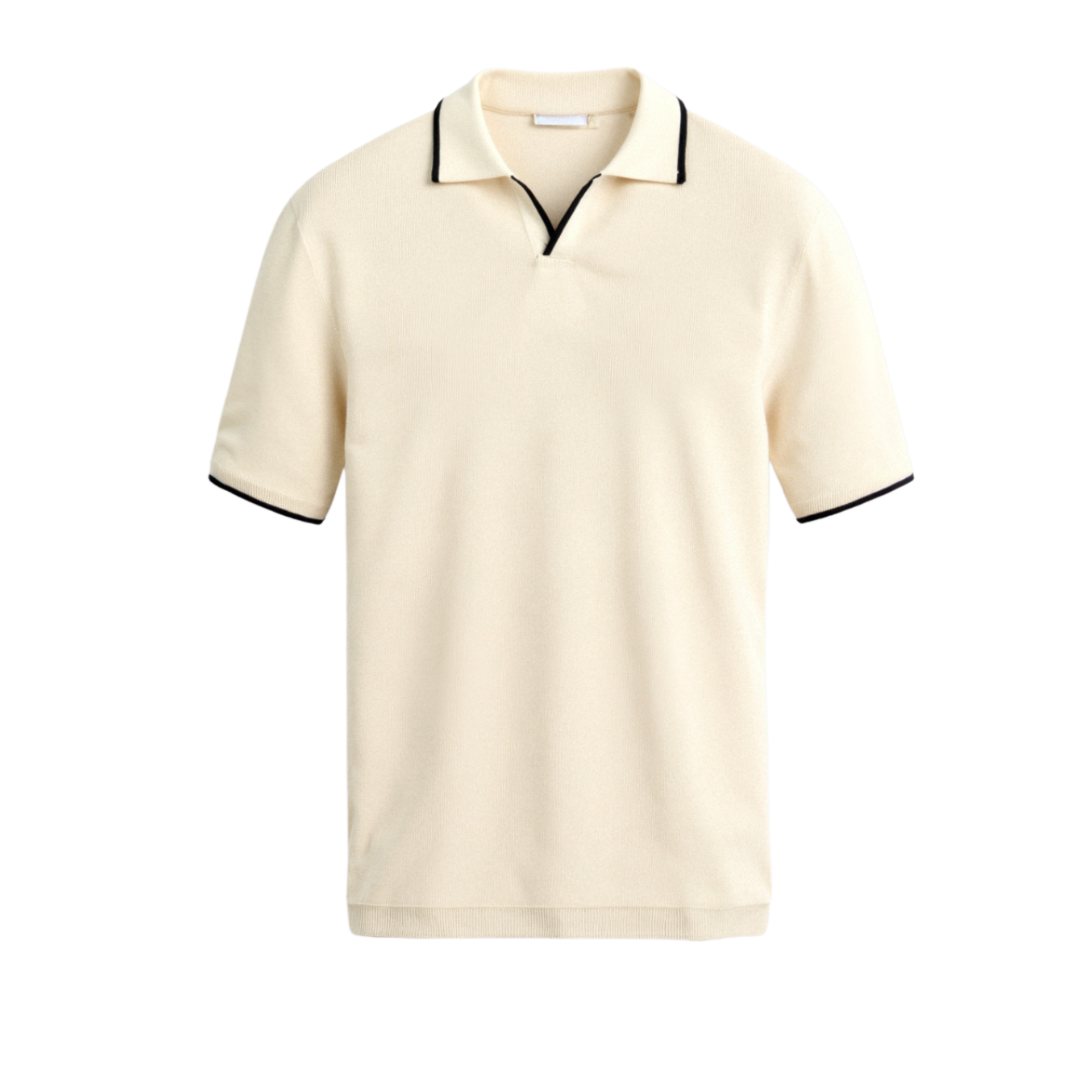 BV Contrast Slim Fitted Polo