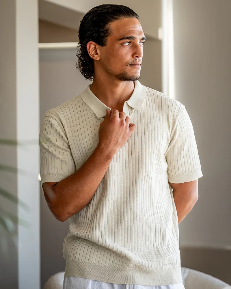 Madeira Linen Polo