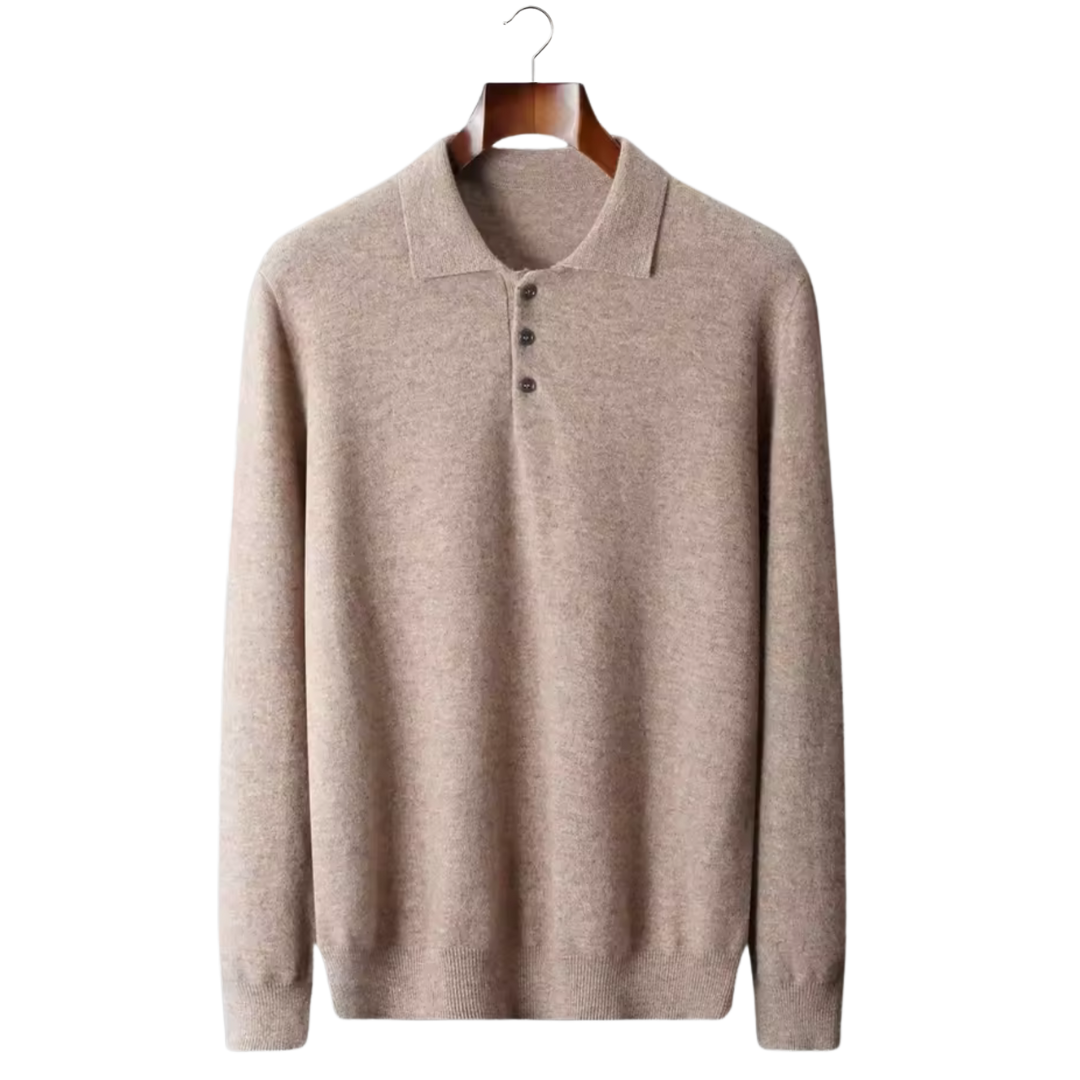 BV WOOL CLASSIC SWEATER POLO