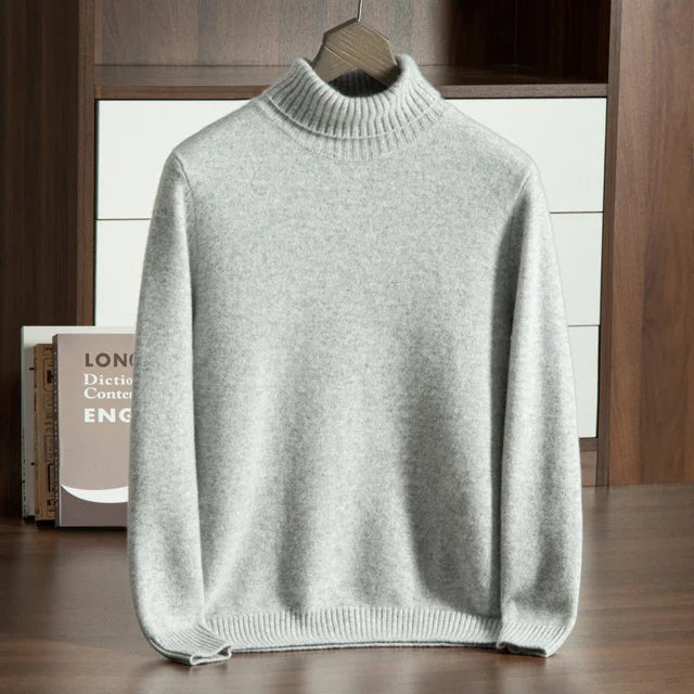 100% CASHMERE TURTLENECK - BellVion