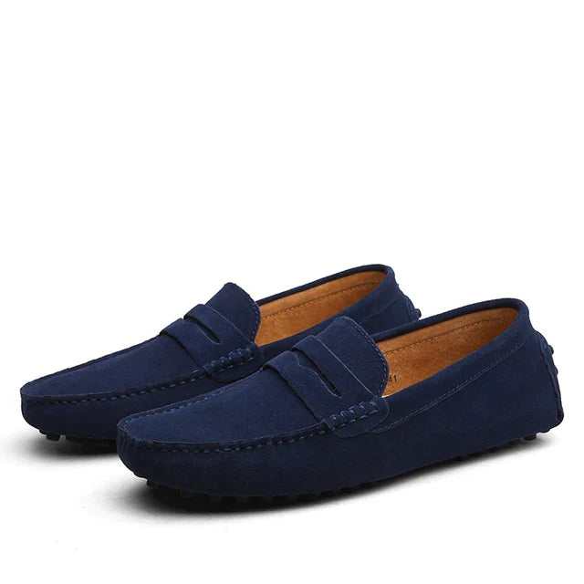 BV Suede Marina Loafers
