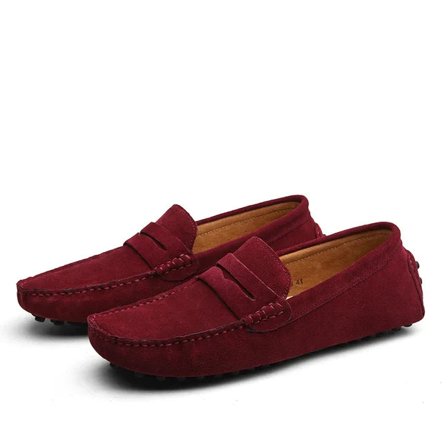 BV Suede Marina Loafers