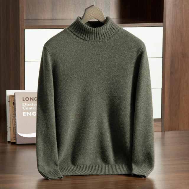 100% CASHMERE TURTLENECK - BellVion