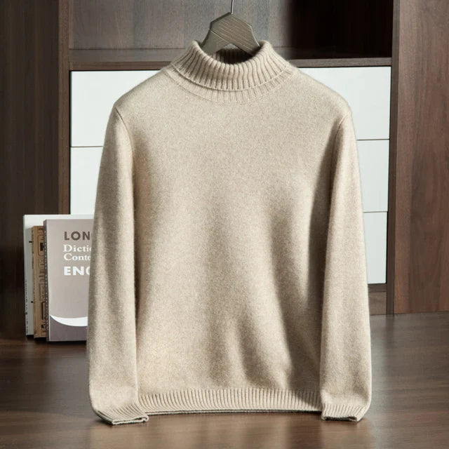 100% CASHMERE TURTLENECK - BellVion