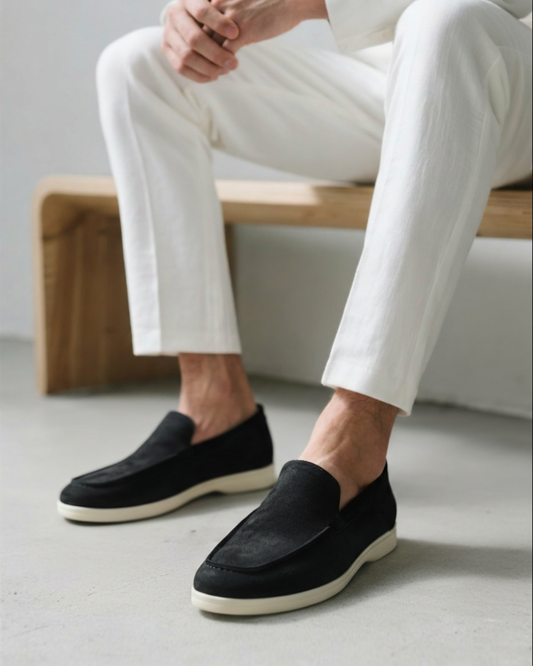 BV Suede Loafers