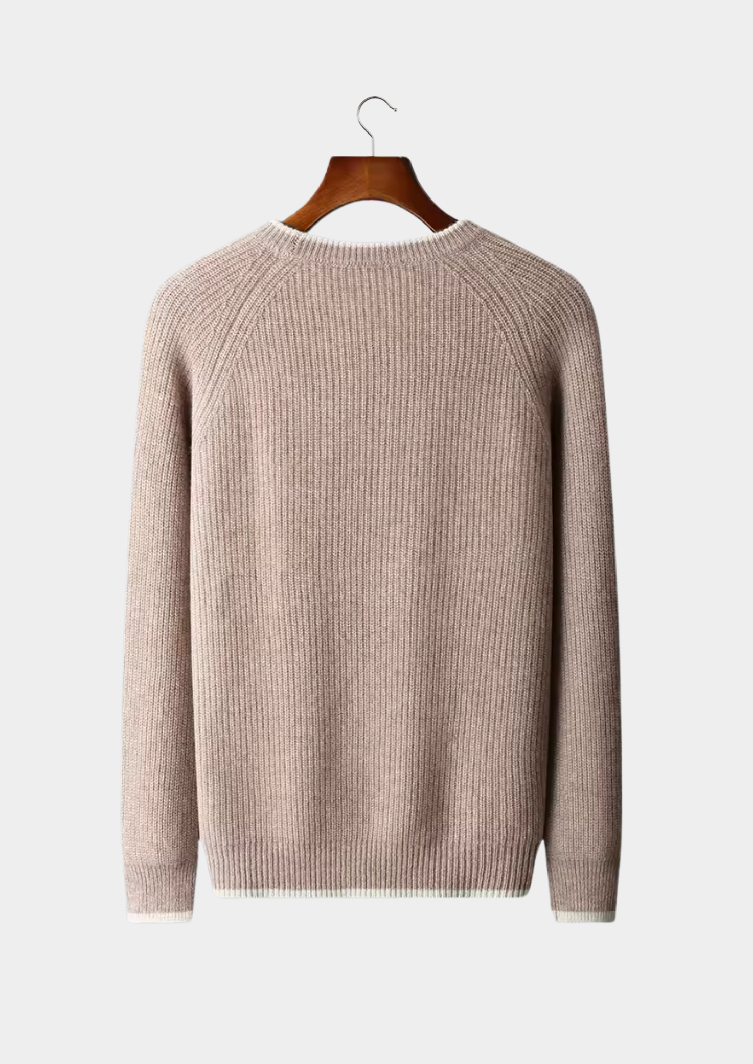 BV WOOL TWO TONE CREWNECK