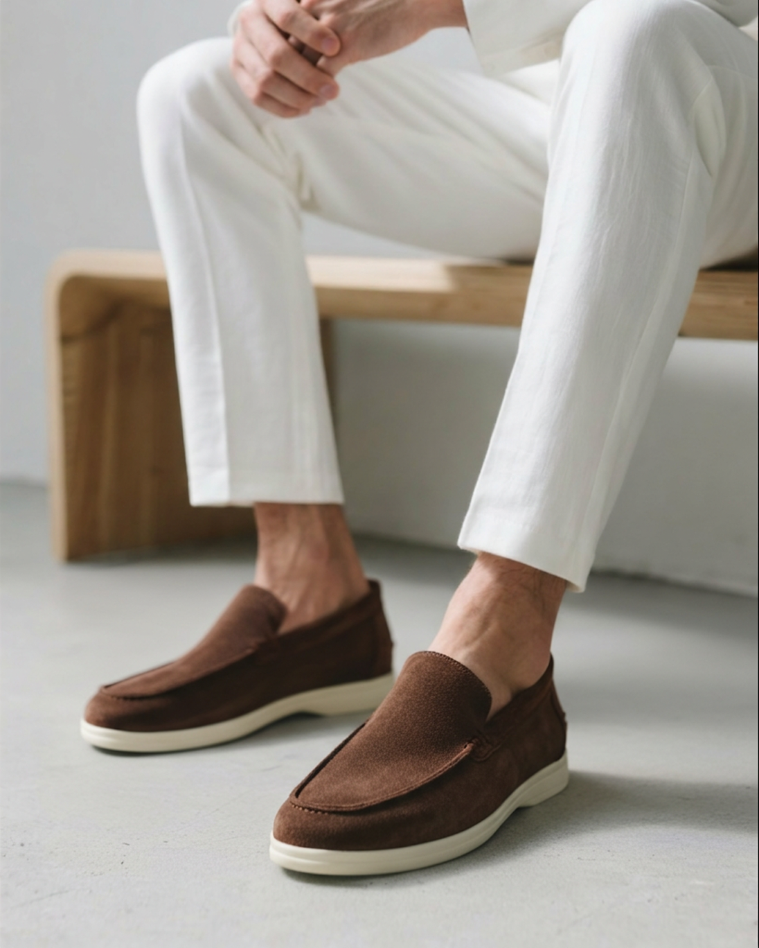 BV Suede Loafers