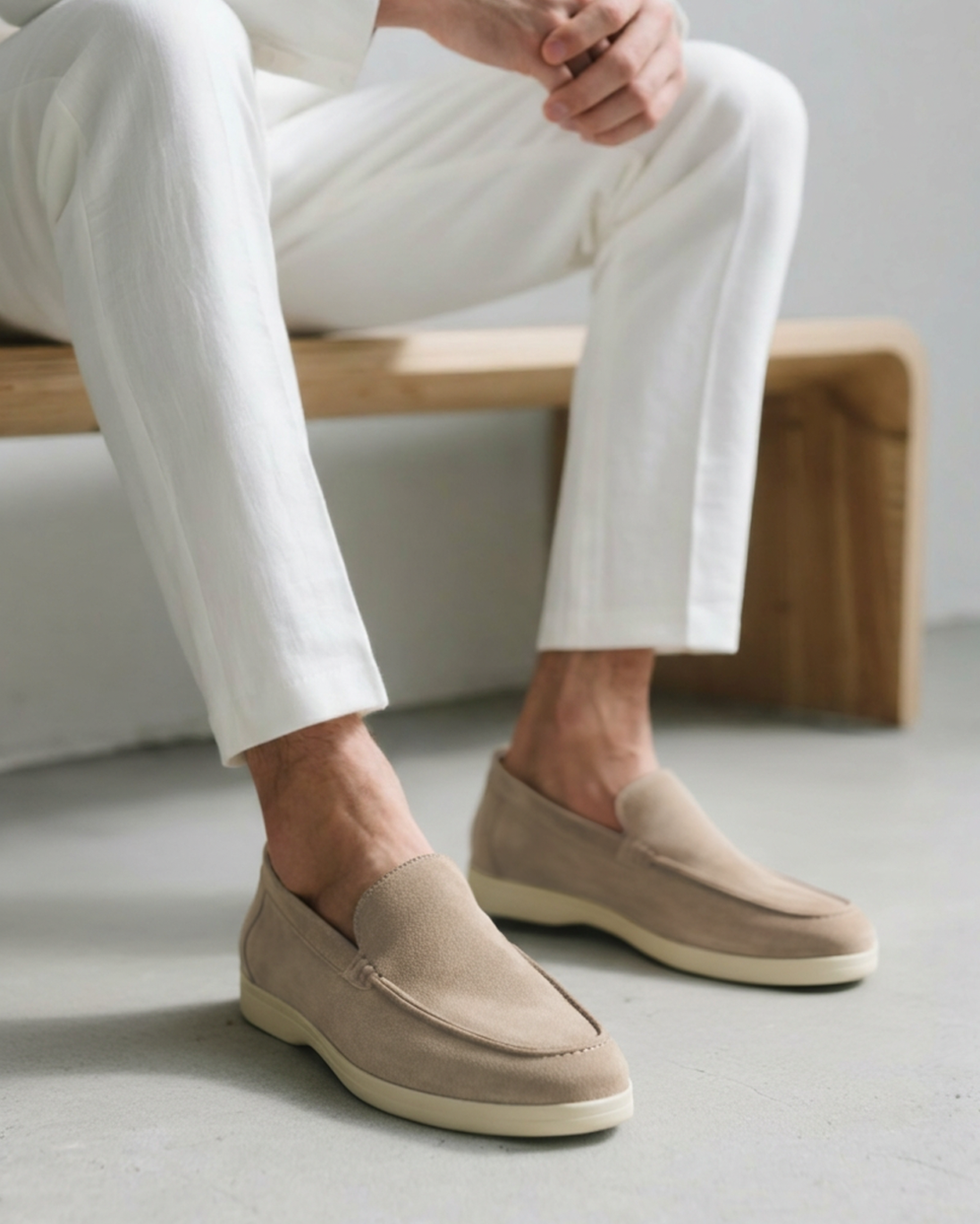 BV Suede Loafers