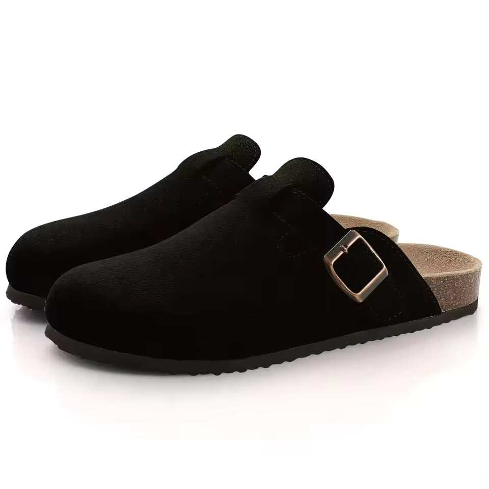 Old Money  Suede Clogs