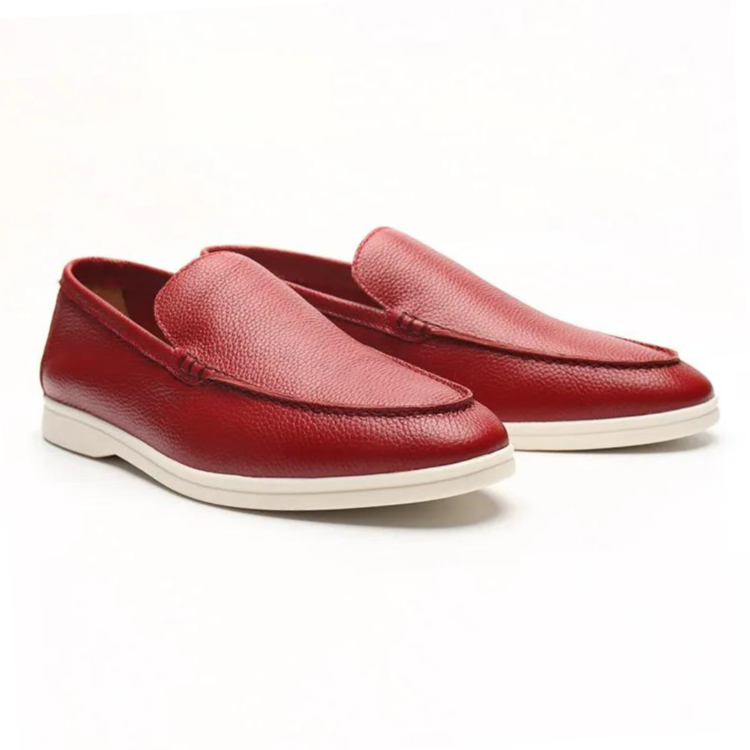 BV Cowhide Leather Loafers