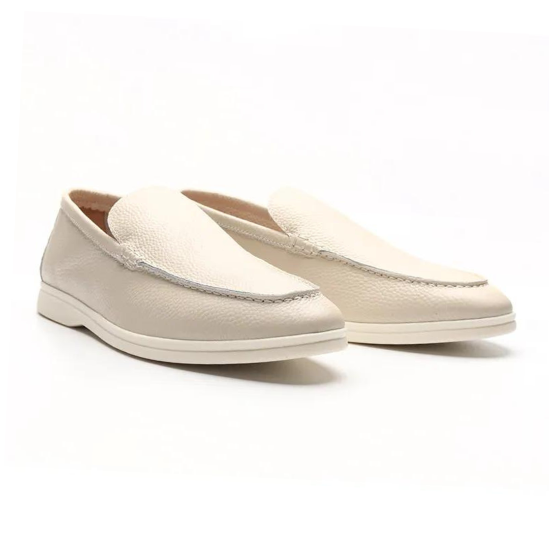 BV Cowhide Leather Loafers