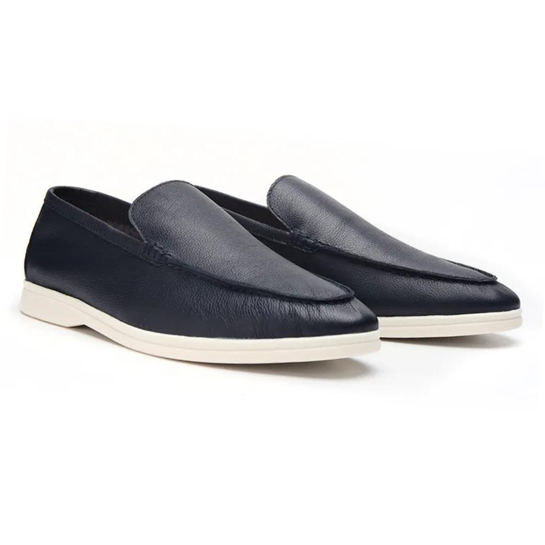 BV Cowhide Leather Loafers
