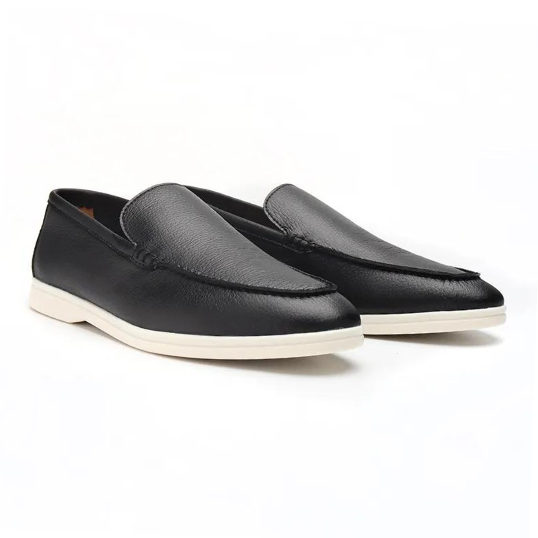 BV Cowhide Leather Loafers