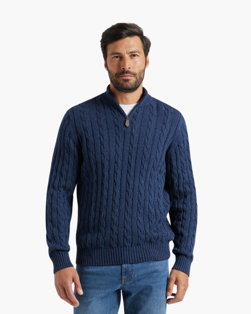 BV Half Zip Sweater