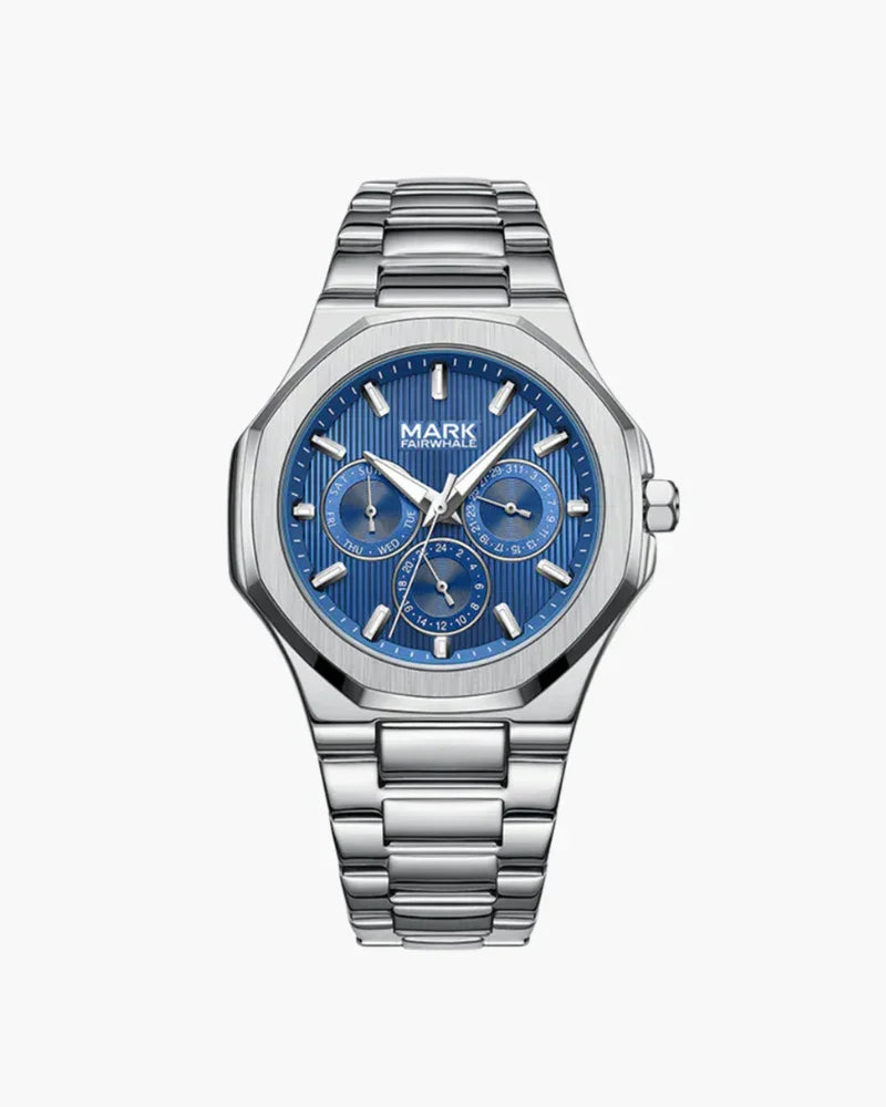 Platinum Navy Watch