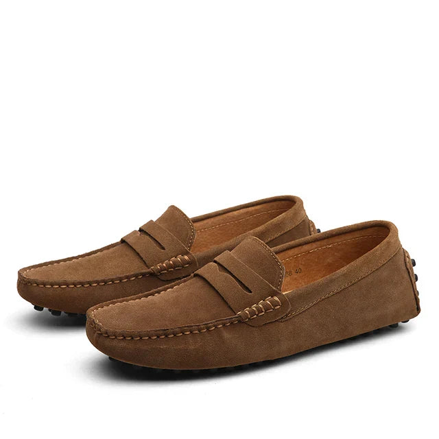 BV Suede Marina Loafers