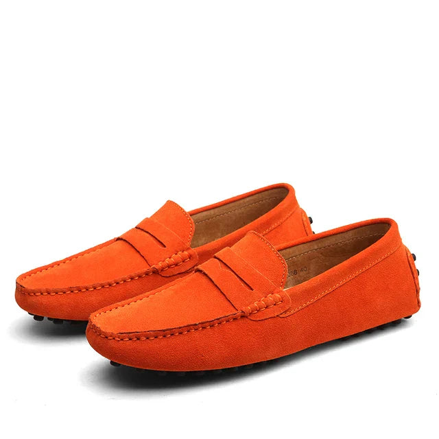 BV Suede Marina Loafers