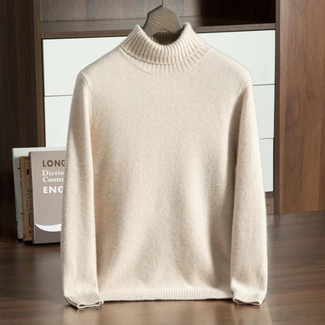 100% CASHMERE TURTLENECK - BellVion