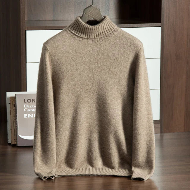 100% CASHMERE TURTLENECK - BellVion