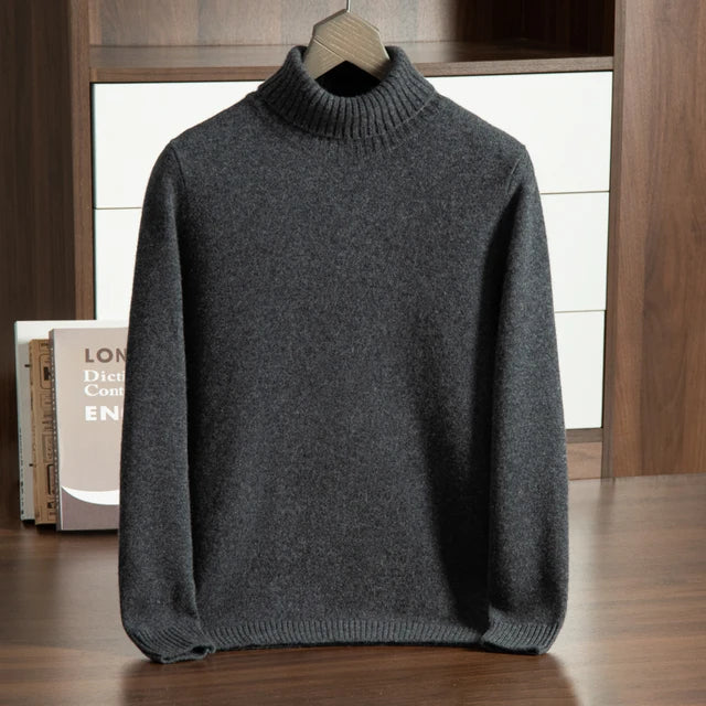 100% CASHMERE TURTLENECK - BellVion